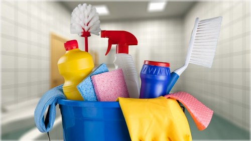 Local cleaning team working in an Ealing property