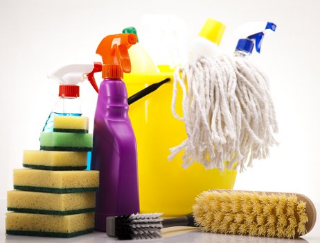 Carpet cleaning equipment ready for a home in Ealing