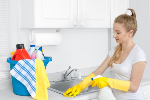 End of tenancy cleaning for a flat in Ealing